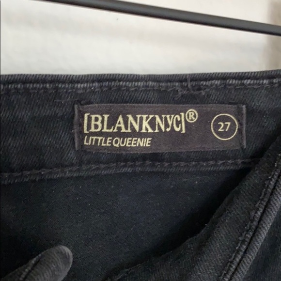 Blank NYC Little Queenie Black Shorts - Picture 3 of 3